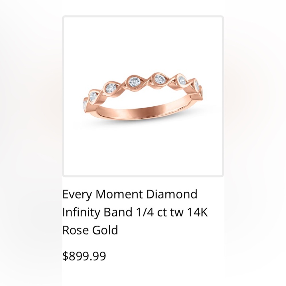 Kay Jewelers Rose Gold Diamond Ring